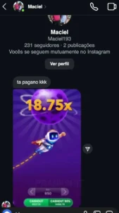 Avaliação Jogador que Ganhou no Jogo do Astronauta Oficial